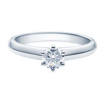 Diamantring forlovelsesring  0,50 ct i 14kt gull. Violetta - 18003050 Diamantring forlovelsesring  0,50 ct i 14kt gull. Violetta - 18003050