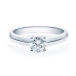 Enstens diamantring Elissa m/0,70 ct i 14kt gull. TW-Si. -18004070