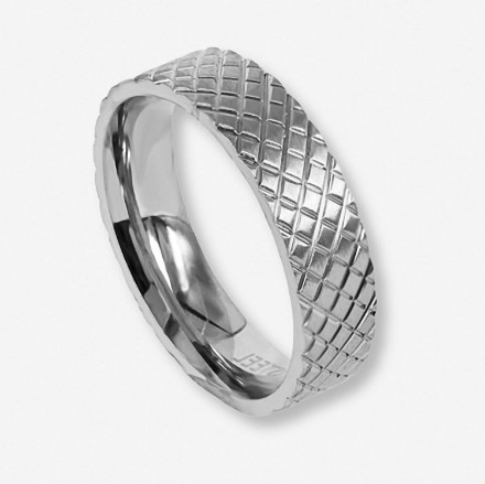 Herrering i stål, Plex - 367988 Herrering i stål, Plex - 367988