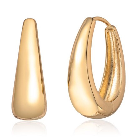 Ørepynt "Old money" i sølv forgylt - 3043800 Ørepynt "Old money" i sølv forgylt - 3043800