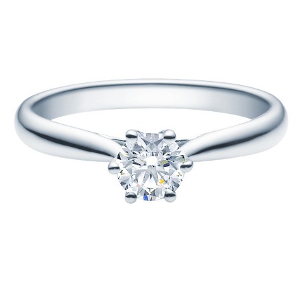 Diamantring forlovelsesring 0,50 ct i 14kt gull. Leticia - 18007050 Diamantring forlovelsesring 0,50 ct i 14kt gull. Leticia - 18007050