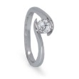 Diamantring forlovelsesring  0,25 ct i 14kt gull. Afrodite - 18015025