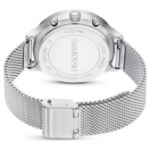 Swarovski klokke Attract Swiss Made, Full pavé, Crystal bracelet, Silver tone, Stainless steel - 5677503