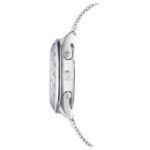 Swarovski klokke Attract Swiss Made, Full pavé, Crystal bracelet, Silver tone, Stainless steel - 5677503