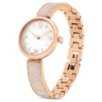 Swarovski klokke Illumina watch Swiss Made, Metal bracelet, Rose gold tone, Rose gold-tone finish - 5671202