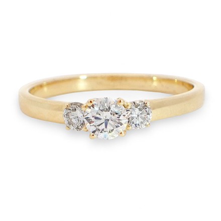 Diamantring - forlovelsesring Leda  0,50 ct - Ru-11050 Diamantring - forlovelsesring Leda  0,50 ct - Ru-11050