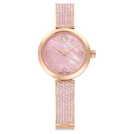 Swarovski klokke Illumina watch Swiss Made, Crystal bracelet, Pink, Rose gold-tone finish - 5678756 Swarovski klokke Illumina watch Swiss Made, Crystal bracelet, Pink, Rose gold-tone finish - 5678756