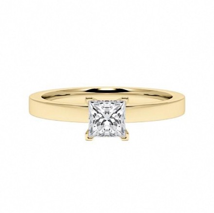 Forlovelsesring med prinsesse lab grown diamant - 0,70 ct River - VS - 200628 Forlovelsesring med prinsesse lab grown diamant - 0,70 ct River - VS - 200628
