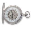 Bonett lommeur, mekanisk skeleton inkl. kjede - 426