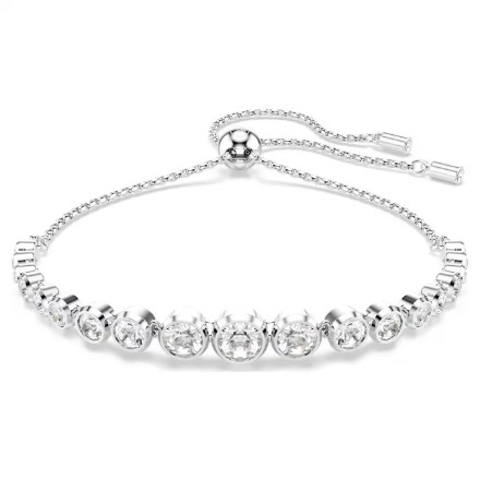 Swarovski armbånd  Imber Tennis bracelet Mixed round cuts, White, Rhodium plated - 5705451 Swarovski armbånd  Imber Tennis bracelet Mixed round cuts, White, Rhodium plated - 5705451