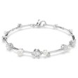 Swarovski armbånd Constella Tennis bracelet Crystal pearl, Round cuts, White, Rhodium plated - 5707511