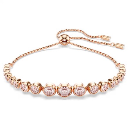 Swarovski armbånd Imber Tennis bracelet Mixed round cuts, Pink, Rose gold-tone plated - 5718204 Swarovski armbånd Imber Tennis bracelet Mixed round cuts, Pink, Rose gold-tone plated - 5718204