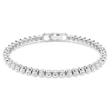 Swarovski armbånd Emily bracelet Round cut, White, Rhodium plated - 1808960 Swarovski armbånd Emily bracelet Round cut, White, Rhodium plated - 1808960