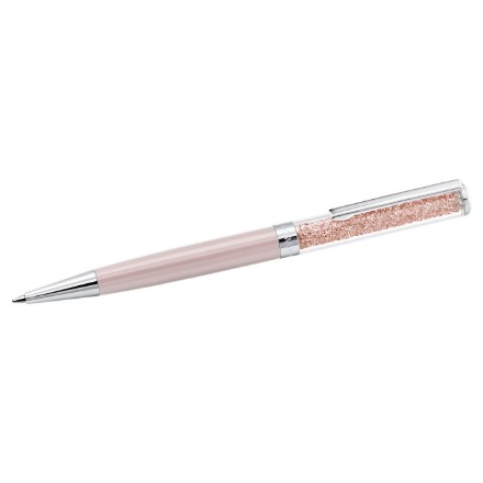 Swarovski Crystalline ballpoint pen, Pink, Pink lacquered, Chrome plated - 5224391 Swarovski Crystalline ballpoint pen, Pink, Pink lacquered, Chrome plated - 5224391