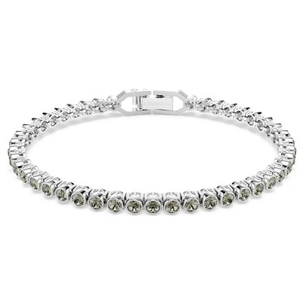 Swarovski armbånd Imber Emily Tennis bracelet Round cut, Black, Rhodium plated - 5734238 Swarovski armbånd Imber Emily Tennis bracelet Round cut, Black, Rhodium plated - 5734238