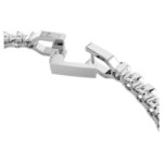 Swarovski armbånd Imber Emily Tennis bracelet Round cut, Blue, Rhodium plated - 5734239