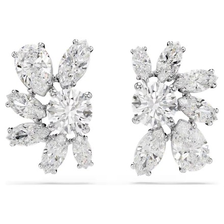 Swarovski øredobber Mesmera stud earrings Mixed cuts, Flower, White, Rhodium plated - 5737462 Swarovski øredobber Mesmera stud earrings Mixed cuts, Flower, White, Rhodium plated - 5737462
