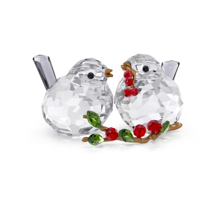 Swarovski figurer Idyllia Bird Couple and Berries - 5701371 Swarovski figurer Idyllia Bird Couple and Berries - 5701371