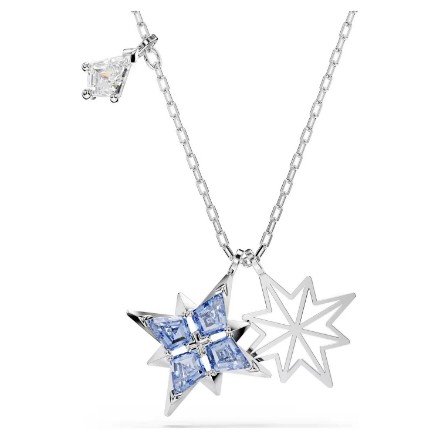 Swarovski smykke Symbolica pendant Star, Blue, Rhodium plated - 5734252 Swarovski smykke Symbolica pendant Star, Blue, Rhodium plated - 5734252
