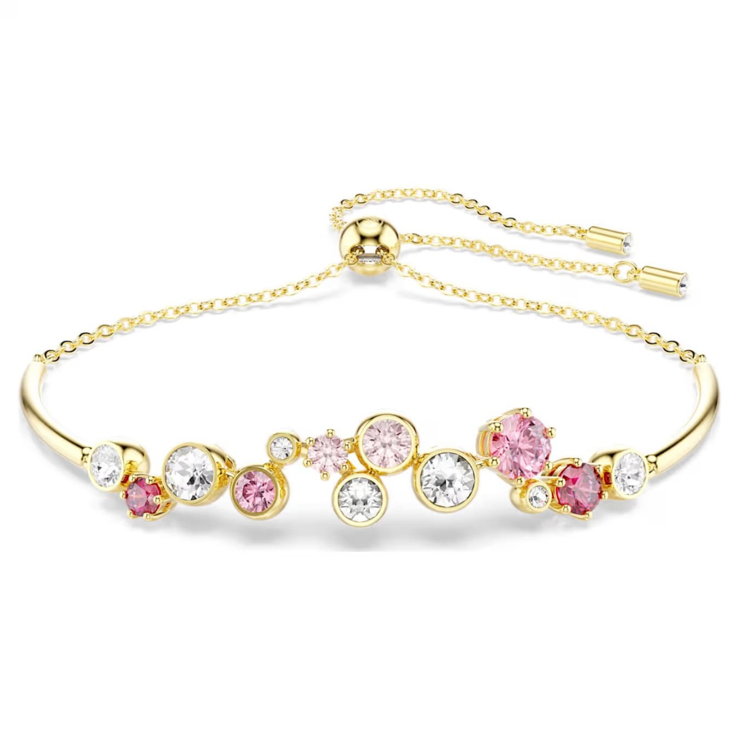 Swarovski armbånd Constella bracelet Mixed cuts, Multicolored, Gold-tone plated - 5722476