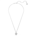 Swarovski smykkeDextera pendant Round cut, White, Rhodium plated - 5733400