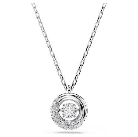 Swarovski smykkeDextera pendant Round cut, White, Rhodium plated - 5733400 Swarovski smykkeDextera pendant Round cut, White, Rhodium plated - 5733400