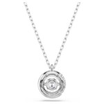 Swarovski smykkeDextera pendant Round cut, White, Rhodium plated - 5733400