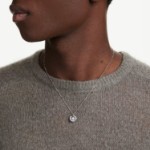 Swarovski smykkeDextera pendant Round cut, White, Rhodium plated - 5733400