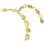 Swarovski armbånd Gema bracelet Mixed cuts, Yellow, Gold-tone plated - 5718072