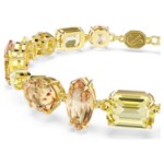 Swarovski armbånd Gema bracelet Mixed cuts, Yellow, Gold-tone plated - 5718072