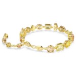 Swarovski armbånd Gema bracelet Mixed cuts, Yellow, Gold-tone plated - 5718072
