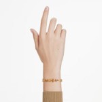 Swarovski armbånd Gema bracelet Mixed cuts, Yellow, Gold-tone plated - 5718072