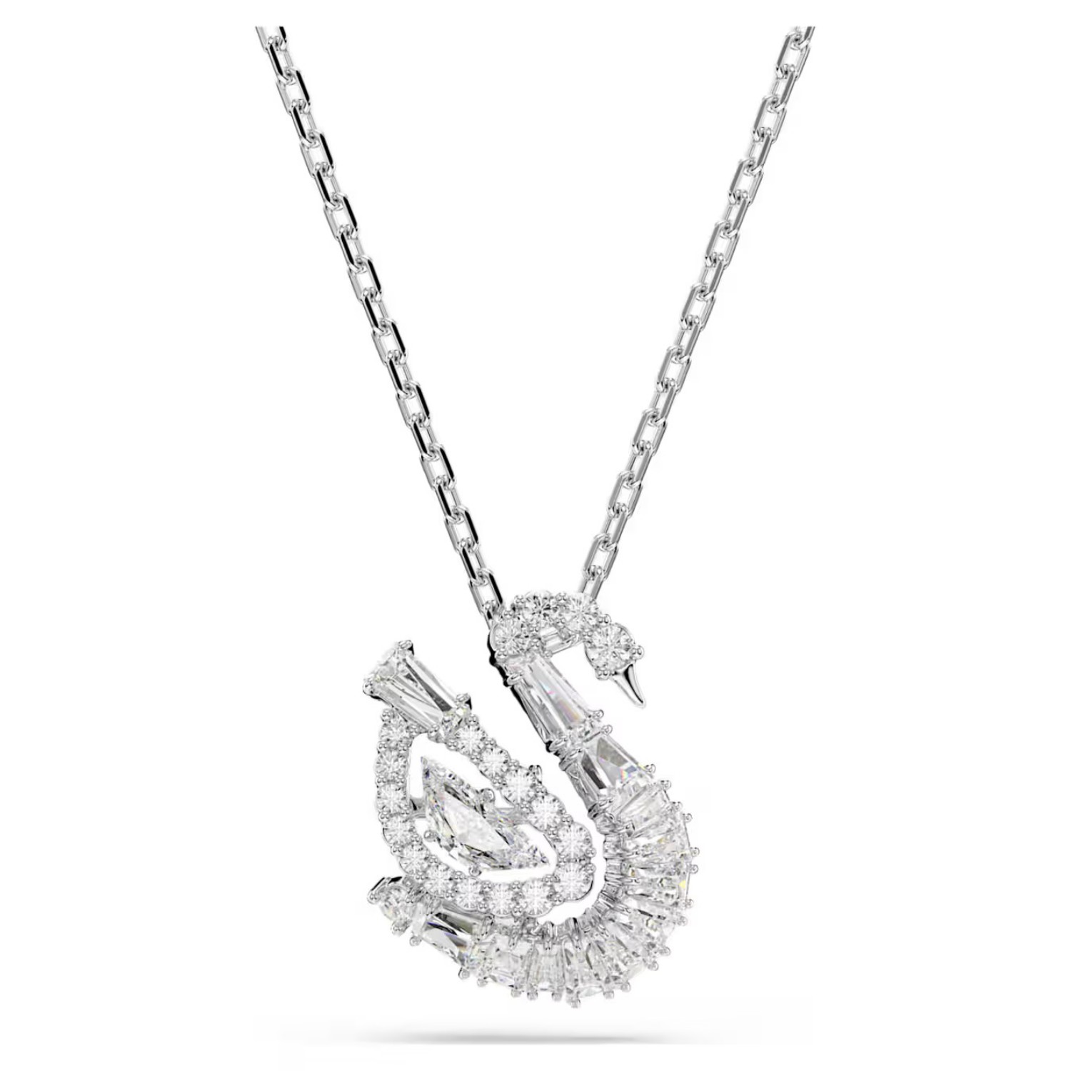 Swarovski smykke Swan pendant Mixed cuts, Swan, White - 5732412