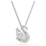 Swarovski smykke Swan pendant Mixed cuts, Swan, White - 5732412