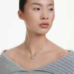 Swarovski smykke Swan pendant Mixed cuts, Swan, White - 5732412