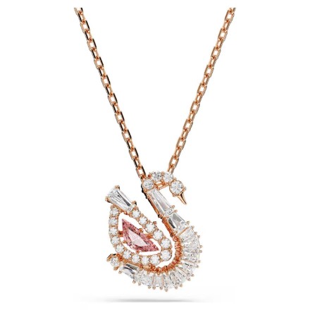 Swarovski smykke Swan pendant Mixed cuts, Swan, Pink - 5732414 Swarovski smykke Swan pendant Mixed cuts, Swan, Pink - 5732414