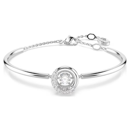 Swarovski armbånd Dextera bangle Round cut, White, Rhodium plated - 5733399 Swarovski armbånd Dextera bangle Round cut, White, Rhodium plated - 5733399
