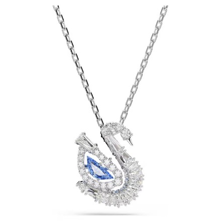 Swarovski smykke Swan pendant Mixed cuts, Swan, Blue - 5723389 Swarovski smykke Swan pendant Mixed cuts, Swan, Blue - 5723389
