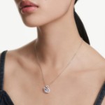 Swarovski smykke Swan pendant Mixed cuts, Swan, Blue - 5723389
