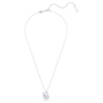 Swarovski smykke Swan pendant Mixed cuts, Swan, Blue - 5723389