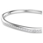 Swarovski armbånd Dextera bangle Octagon shape, Round cut, White, Rhodium plated - 5725222