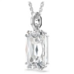 Swarovski smykke Millenia pendant Octagon cut, White, Rhodium plated - 5725768