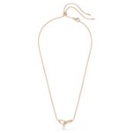 Swarovski smykke Constella pendant Crystal pearl, Round cut, White, Rose gold-tone plated - 5728589