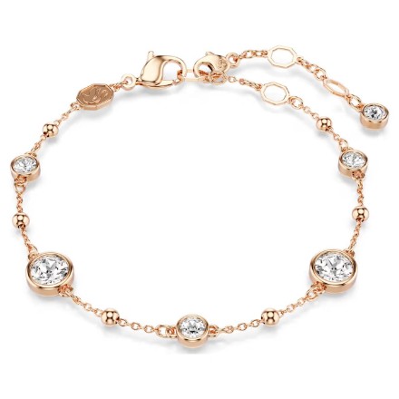 Swarovski armbånd Imber bracelet Round cut, White, Rose gold-tone plated - 5730677 Swarovski armbånd Imber bracelet Round cut, White, Rose gold-tone plated - 5730677