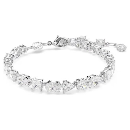 Swarovski armbånd Mesmera bracelet Mixed cuts, White, Rhodium plated - 5731959 Swarovski armbånd Mesmera bracelet Mixed cuts, White, Rhodium plated - 5731959