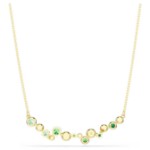 Swarovski smykke Constella necklace Mixed cuts, Green, Gold-tone plated - 5732247