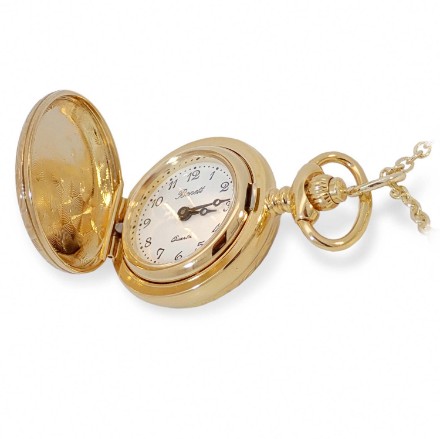 Bonett lommeur anhengsur double m/lokk inkl. kjede - 418D Bonett lommeur anhengsur double m/lokk inkl. kjede - 418D