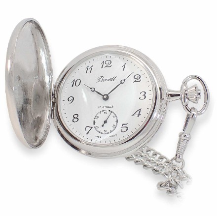 Bonett lommeur mekanisk inkl. kjede - 463 Bonett lommeur mekanisk inkl. kjede - 463