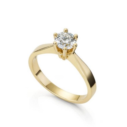 Forlovelsesring Margrete med Lab Grown diamant i 0,40 ct og River (D) -VS1 - LAB1611640RVGU Forlovelsesring Margrete med Lab Grown diamant i 0,40 ct og River (D) -VS1 - LAB1611640RVGU