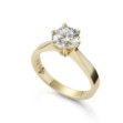 Forlovelsesring Margrete med Lab Grown diamant i 3,00 ct og River (D) -VS1 - LAB16116300RVGU
